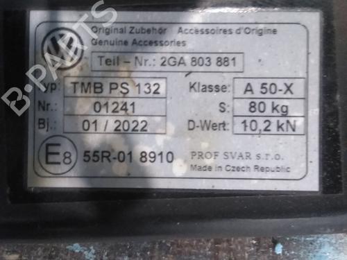 Trækkugle/Mekanisme VW T-ROC (A11, D11) 2.0 TDI | BP33458710C141  - Image 5