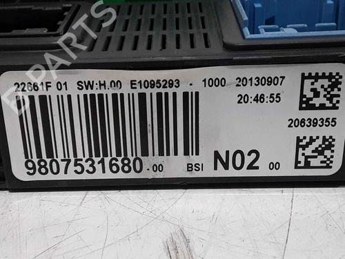 Engine control unit (ECU) PEUGEOT 208 I (CA_, CC_) 1.4 HDi | BP25194831M57 