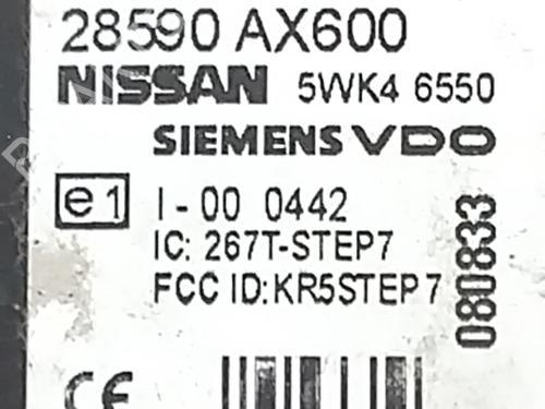 Electronic module NISSAN NOTE (E11, NE11) 1.5 dCi | BP39151460M83 - Image 2