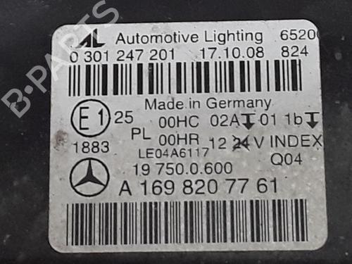 Left headlight MERCEDES-BENZ B-CLASS Sports Tourer (W245) B 180 CDI (245.207) | BP25182258C28 