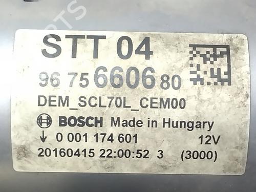 Starter CITROËN C3 II (SC_) 1.6 BlueHDi 100 | BP38502577M8 - Image 2