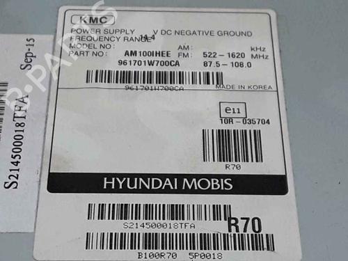 Radio KIA RIO III (UB) 1.1 CRDi | BP25190029E6 