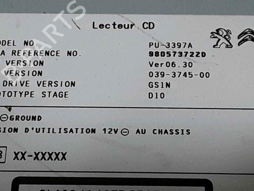 Radio CITROËN C4 Grand Picasso II (DA_, DE_) 1.6 HDi / BlueHDi 115 | BP25189513E6 