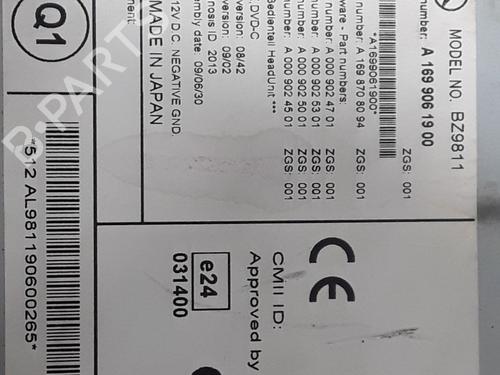 Radio MERCEDES-BENZ B-CLASS Sports Tourer (W245) B 200 CDI (245.208) | BP25189895E6