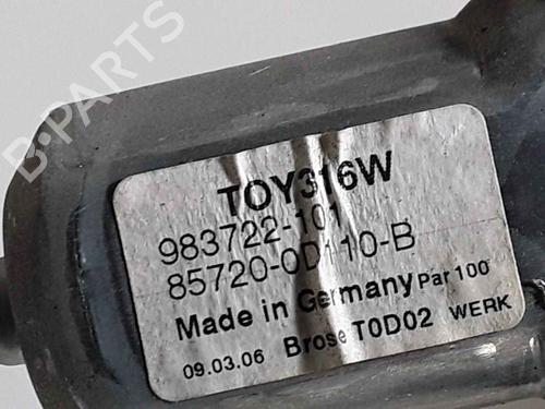 Front left window mechanism TOYOTA YARIS (_P9_) 1.4 D-4D (NLP90_, NLP90R) | BP25185695C22 