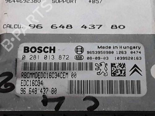Engine control unit (ECU) CITROËN C4 I (LC_) 1.6 HDi | BP25194674M57 
