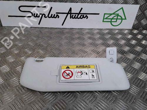 Used Right sun visor PEUGEOT 208 I (CA_, CC_) 1.2 VTI 82 (82 hp) 25159468