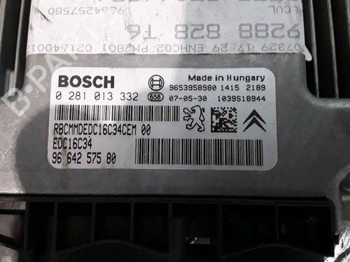 Engine control unit (ECU) PEUGEOT 307 SW (3H) 1.6 HDI 110 | BP25195339M57 