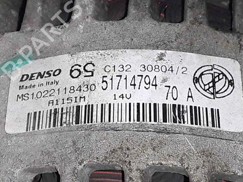Alternator FIAT PANDA (169_) 1.2 (169.AXB11, 169.AXB1A) | BP25177963M7 
