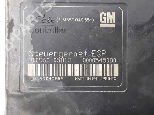 ABS pump OPEL ASTRA H (A04) 1.9 CDTI (L48) | BP25165411M43 