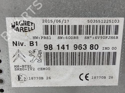 Radio CITROËN DS3 (SA_) 1.2 VTi 82 | BP31264870E6