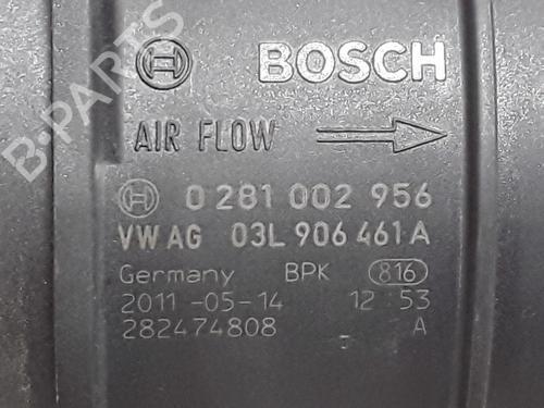 Mass air flow sensor SEAT LEON (1P1) 2.0 TDI 16V | BP30194793M95