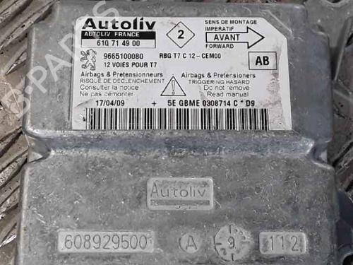 ECU airbags PEUGEOT 308 I (4A_, 4C_) 1.6 HDi | BP25162404M53 