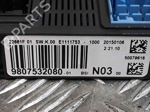 Engine control unit (ECU) PEUGEOT 208 I (CA_, CC_) 1.6 HDi | BP25194659M57 