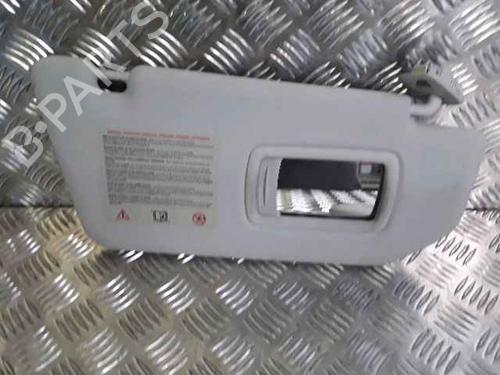 Used Right sun visor RENAULT SCÉNIC III (JZ0/1_) 1.5 dCi (110 hp) 25159122
