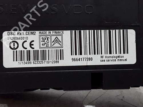 Electronic module PEUGEOT 207 CC (WD_) 1.6 HDi | BP32222078M83 - Image 4