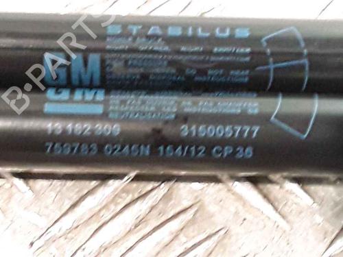 Gassdemper Bakluke OPEL CORSA D (S07) 1.2 (L08, L68) | BP25168584C138 