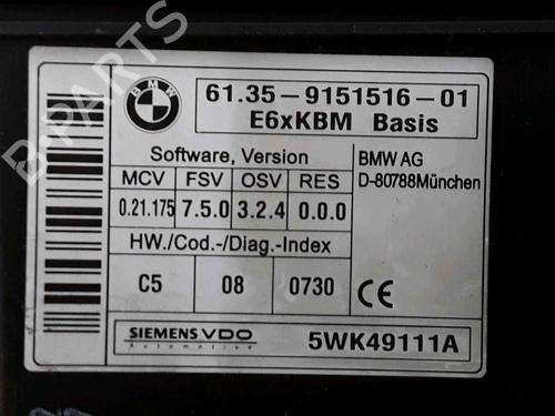 Engine control unit (ECU) BMW 5 (E60) 520 d | BP25195233M57 