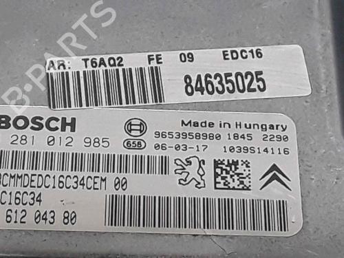 Electronic module PEUGEOT 307 (3A/C) 1.6 HDi 110 | BP25180274M83 