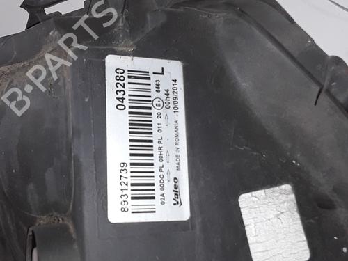 Left headlight RENAULT MEGANE II (BM0/1_, CM0/1_) 1.9 dCi | BP25182286C28 