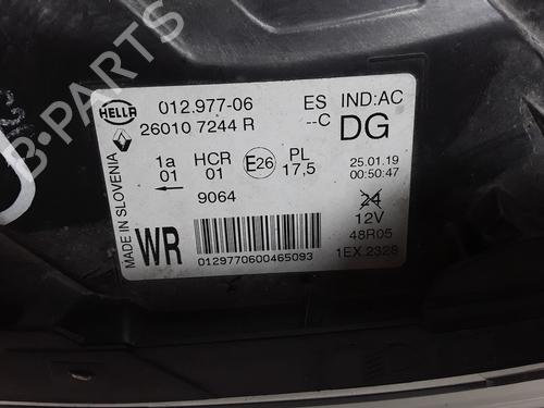 Right headlight RENAULT CAPTUR I (J5_, H5_) 1.5 dCi 90 (J5N4, J5M5, J5MW, J5M6, J5AL, J5AJ) | BP32847589C29 - Image 2
