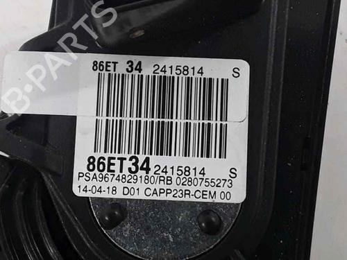 Pedal PEUGEOT 3008 II SUV (MC_, MR_, MJ_, M4_) 1.6 THP 165 (M45GYW, M45GZW, M45GYV) | BP25190307I4