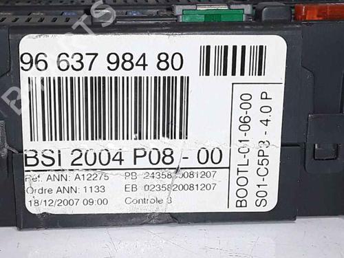 Engine control unit (ECU) PEUGEOT 807 (EB_) 2.2 HDi | BP25194654M57 