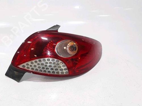 Used Right taillight PEUGEOT 206+ (2L_, 2M_) 1.4 HDi eco 70 (68 hp) 25193655