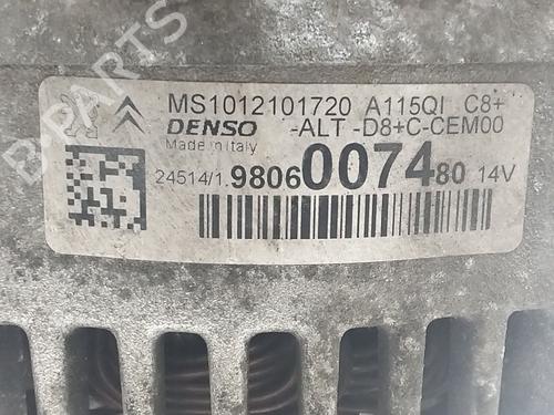 Alternator CITROËN C3 II (SC_) 1.2 VTi 82 | BP33750837M7 - Image 3