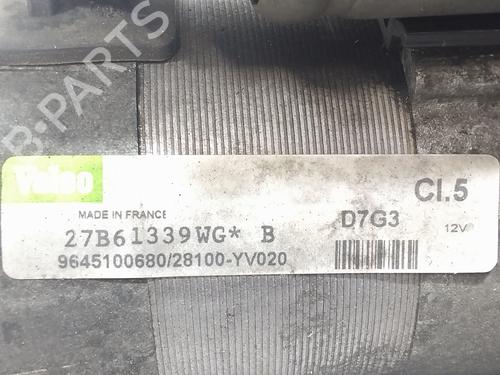 Startmotor CITROËN XSARA PICASSO (N68) 1.6 HDi (109 hp) 30187222