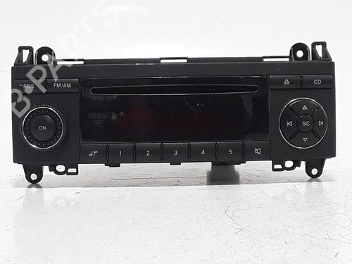 Used Radio MERCEDES-BENZ A-CLASS (W169) A 170 (169.032, 169.332) (116 hp) 29550218