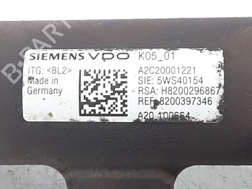 Injection rail RENAULT CLIO III (BR0/1, CR0/1) 1.5 dCi (BR0H, CR0H, CR1S, BR1S) | BP30163176M98 