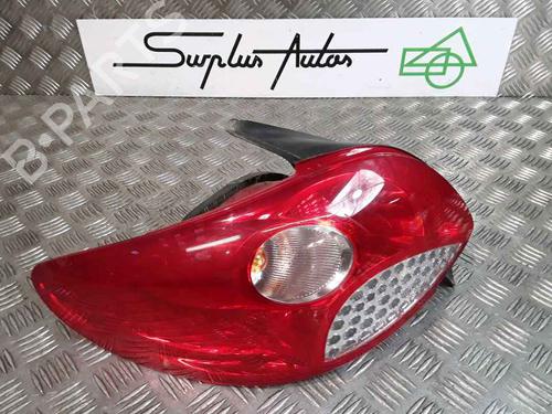 Used Left taillight PEUGEOT 206 Hatchback (2A/C) [1998-2012]  25766601