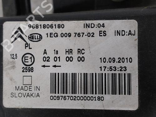 Right headlight CITROËN C3 Picasso (SH_) 1.6 HDI 90 | BP37082756C29 - Image 2
