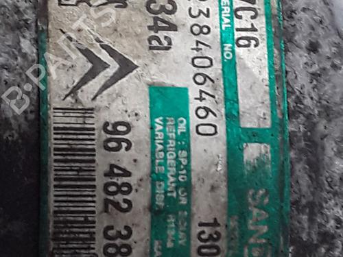 AC compressor PEUGEOT 407 (6D_) 1.6 HDi 110 (6D9HZC, 6D9HYC) | BP28207410M34 