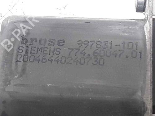 Front right window mechanism PEUGEOT 307 (3A/C) 1.6 HDi | BP25191503C23 
