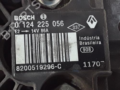 Alternator RENAULT TWINGO II (CN0_) 1.2 (CN0D) | BP30824384M7 - Image 2