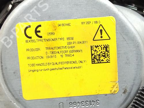 Front right seatbelt RENAULT TWINGO III (BCM_, BCA_) 1.0 SCe 70 | BP36207062I25 - Image 2