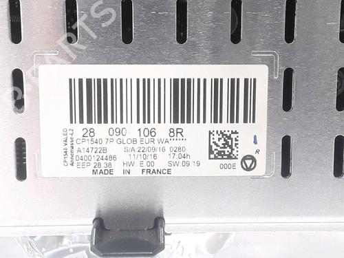 Bilradio RENAULT MEGANE IV Hatchback (B9A/M/N_) 1.5 dCi 110 (B9A3) | BP25189852E6 