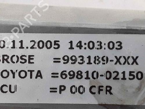 Front right window mechanism TOYOTA COROLLA Estate (_E12_) 1.4 D4-D (NDE120_, NDE120R) | BP25191787C23 