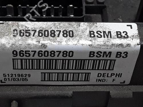 Fuse box PEUGEOT 307 (3A/C) 1.6 HDi 110 | BP25181431E1 