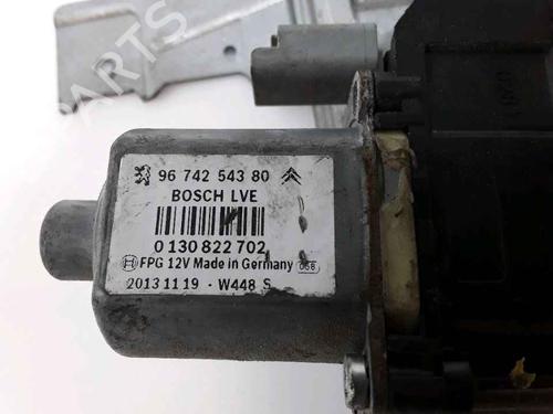 Used Front right window mechanism PEUGEOT 208 I (CA_, CC_) 1.4 HDi (68 hp) 25190968