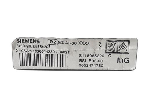 Electronic module PEUGEOT 206 Van  | BP29317681M83 