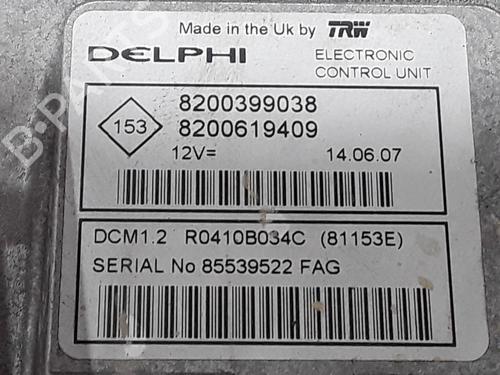 Electronic module RENAULT CLIO III (BR0/1, CR0/1) 1.5 dCi (BR17, CR17) | BP31910986M83 - Image 3
