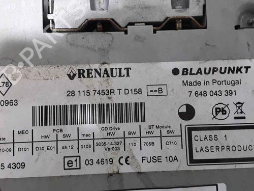 Radio RENAULT CLIO III (BR0/1, CR0/1) 1.5 dCi (BR17, CR17) | BP25189253E6 