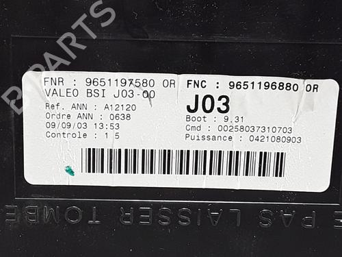 Electronic module PEUGEOT 307 (3A/C) 2.0 HDi 110 | BP29843881M83