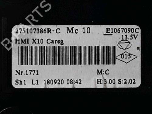 Climate control RENAULT ZOE (BFM_) ZOE (BFMD) | BP25170954I5 