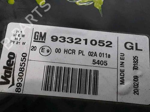 Left headlight OPEL MERIVA A MPV (X03) 1.3 CDTI (E75) | BP25181706C28 