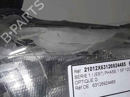 Used Left headlight BMW 1 (E87) 120 d (163 hp) 25182182