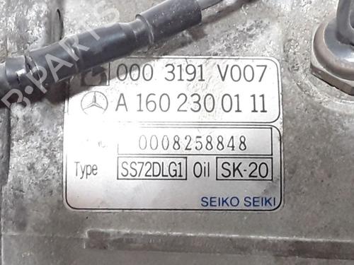 AC compressor SMART CABRIO (450) 0.6 (S1OLA1, 450.441, 450.442, 450.443) | BP26701063M34 - Image 2